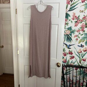 Barefoot Dreams Malibu Collection Twist Back Tank Dress Size L